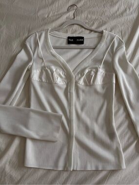 Tae Park Sweetheart Cardigan
